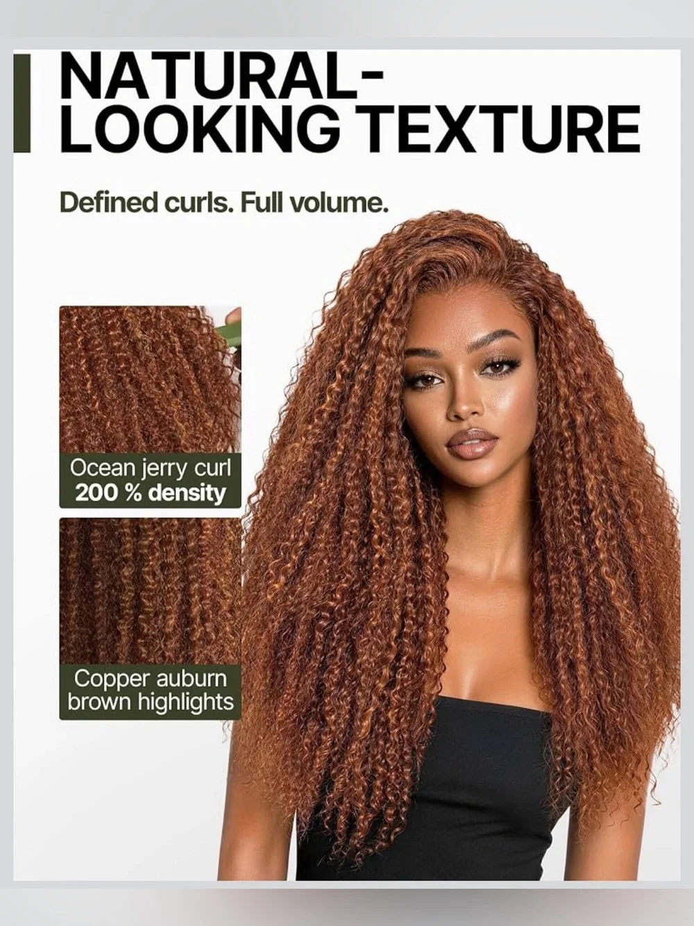 N/A kinky curly